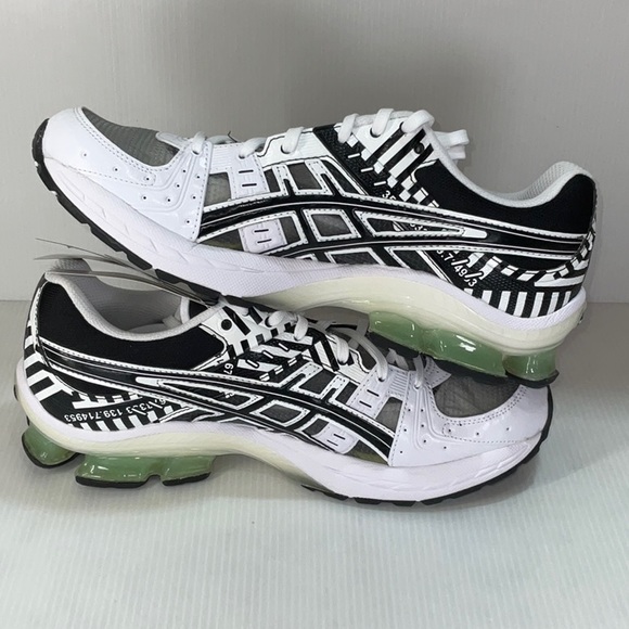Woman’s Asics gel Kinsei og black white size 10 us - Picture 4 of 5